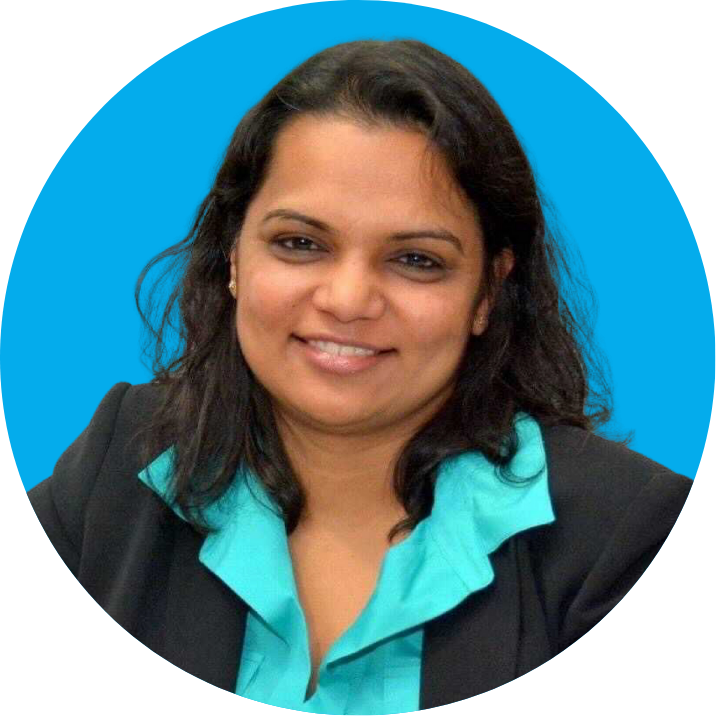 Anita Doddi blue bubble