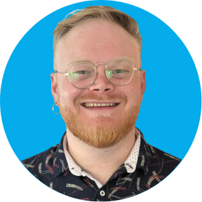 Theo Twidwell blue bubble