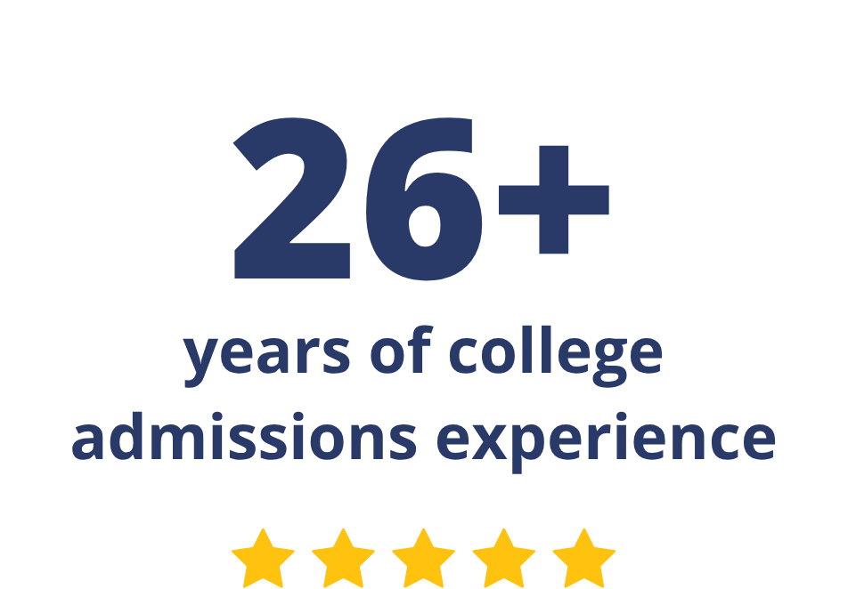 26+ years of college admissions 26+ years of college admissions
