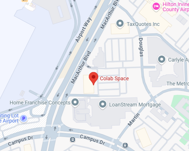 Colab Space Irvine on Maps